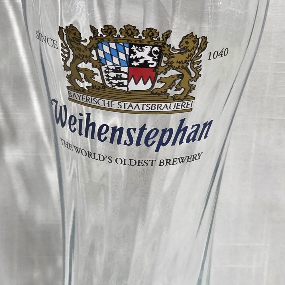 Weihenstephan 0.5L German Beer Glass Rastal Wheat Hefeweizen Pint 16.9oz